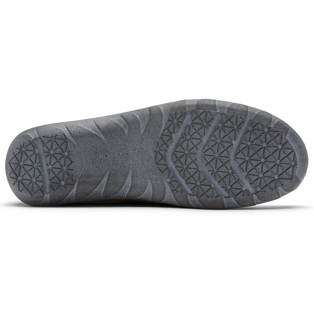 Kozaki Rockport Damskie Brązowe - Cobb Hill Amalie Waterproof Ghillie - VH6920537